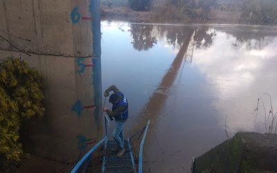 DGA del MOP monitorea cauces en toda la región del Maule