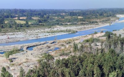 DGA Maule ordena paralización de obras y labores a empresa que extrae áridos y agua en el río Maule