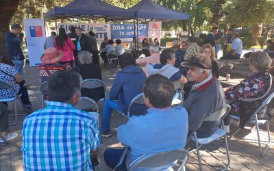 Jornadas de acompañamiento para orientar sobre los trámites de inscripción y registro de derechos de aprovechamiento de aguas
