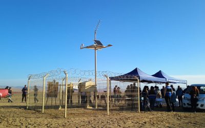 DGA Atacama inauguró una estación meteorológica en Parque Nacional Desierto Florido