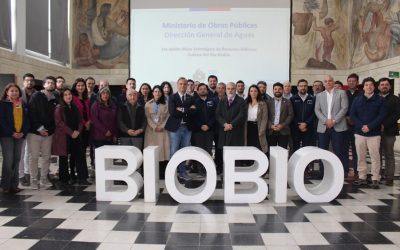 Conforman Mesa Estratégica de Recursos Hídricos de la cuenca del río Biobío con representantes del sector público, privado y de la sociedad civil